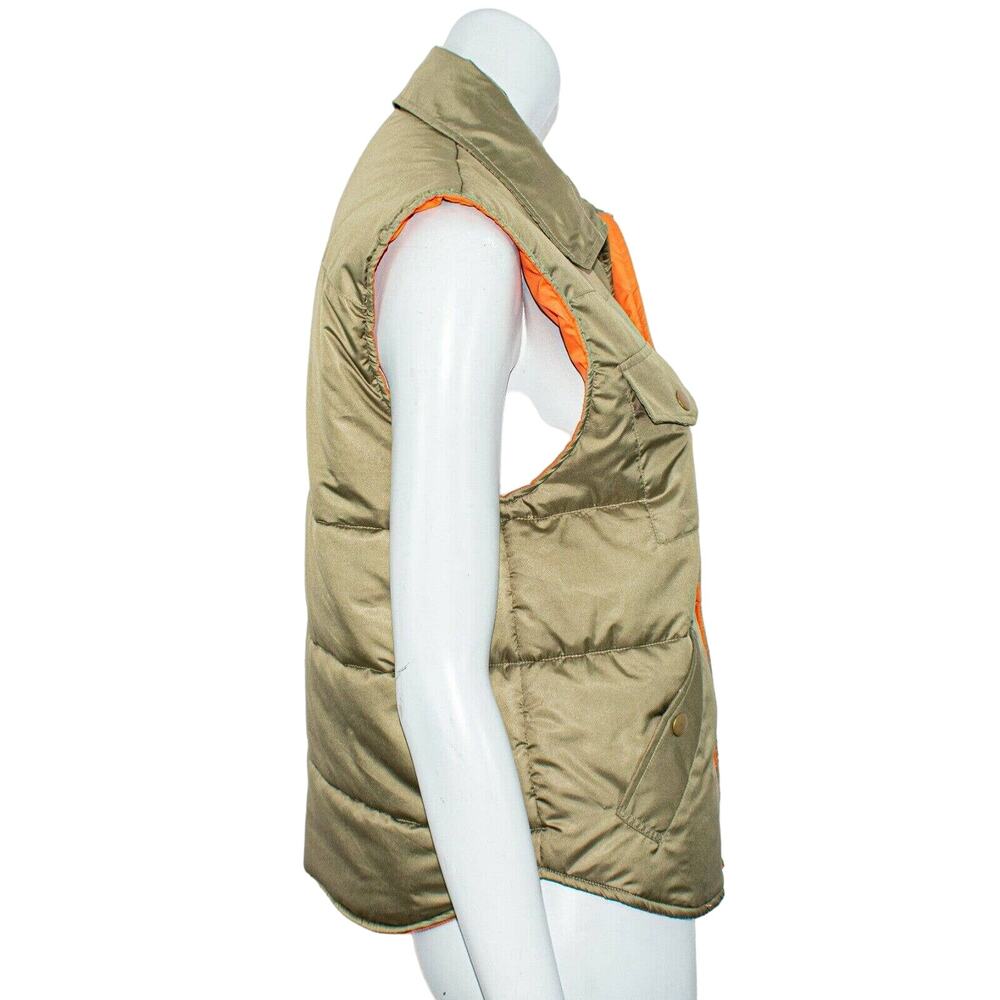 NSF Aida Puffer Vest Jacket Army Green Size Medium - Picture 6 of 11